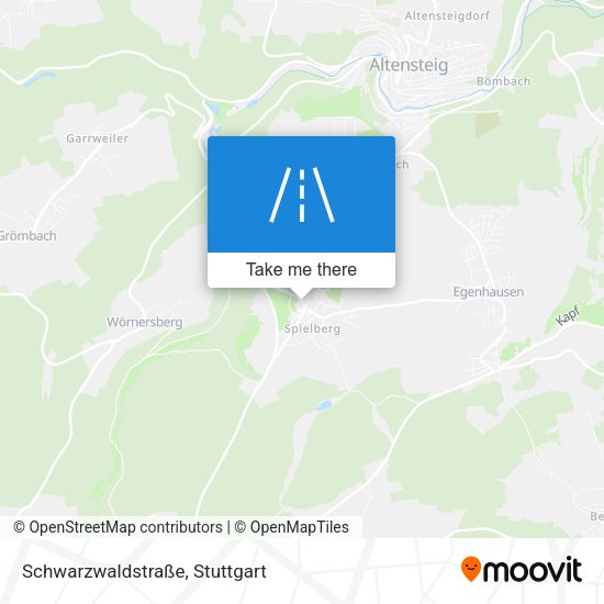 Schwarzwaldstraße map