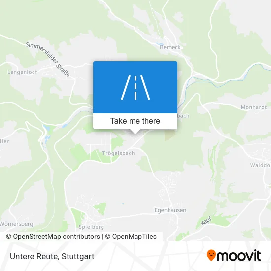 Карта Untere Reute