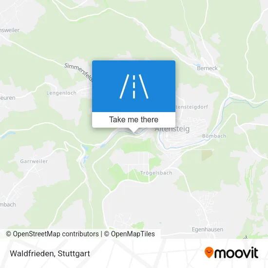 Карта Waldfrieden