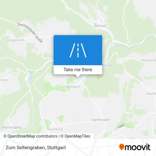 Карта Zum Seltengraben