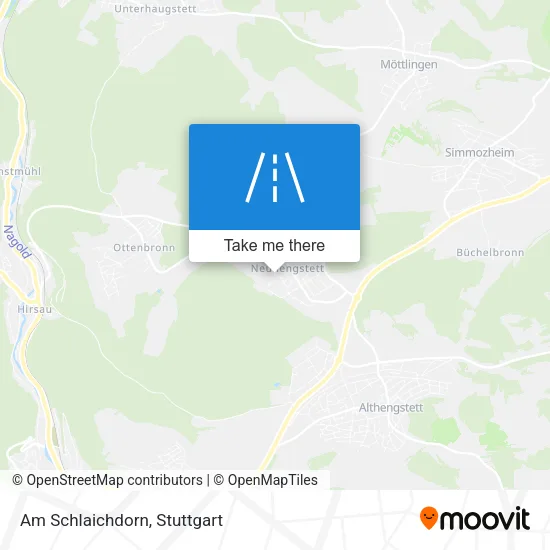 Карта Am Schlaichdorn