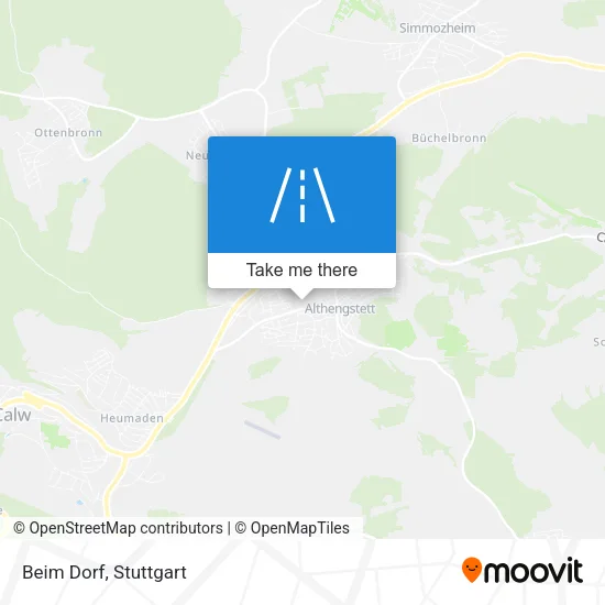 Карта Beim Dorf