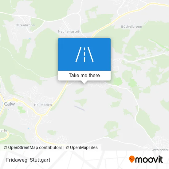 Карта Fridaweg