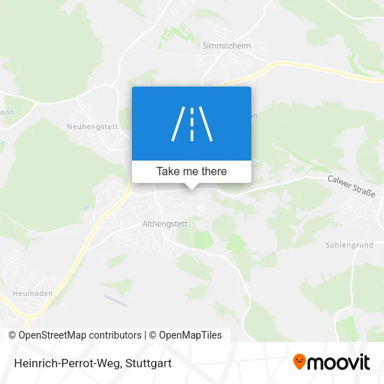 Heinrich-Perrot-Weg map