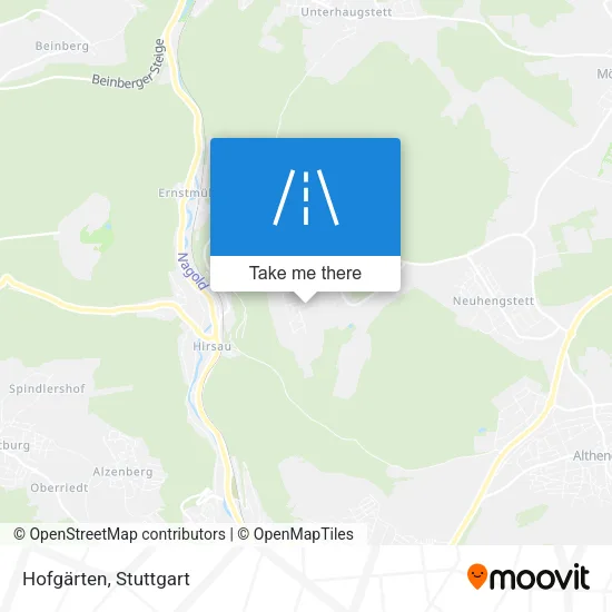 Карта Hofgärten