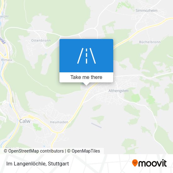 Im Langenlöchle map