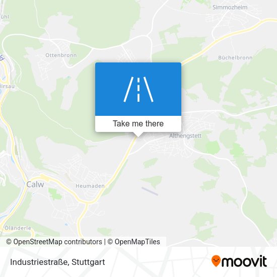 Industriestraße map