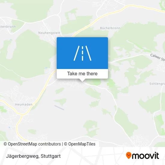 Карта Jägerbergweg