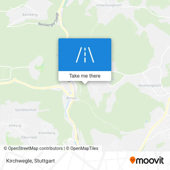 Kirchwegle map