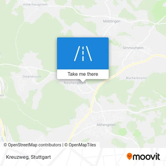 Карта Kreuzweg