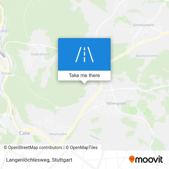 Карта Langenlöchlesweg