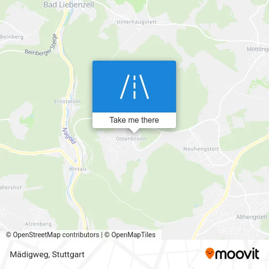 Карта Mädigweg