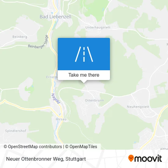 Карта Neuer Ottenbronner Weg