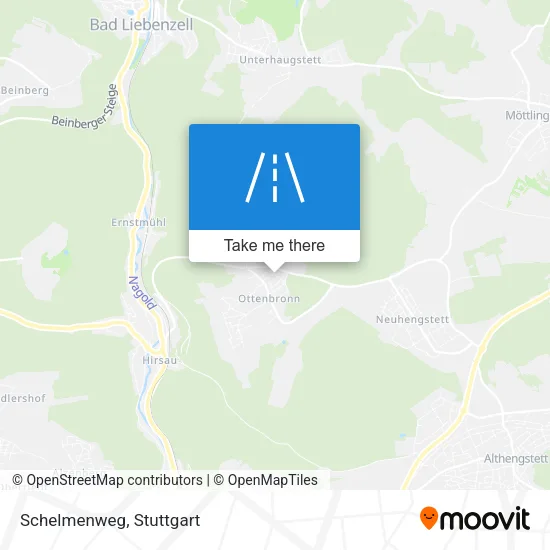 Карта Schelmenweg