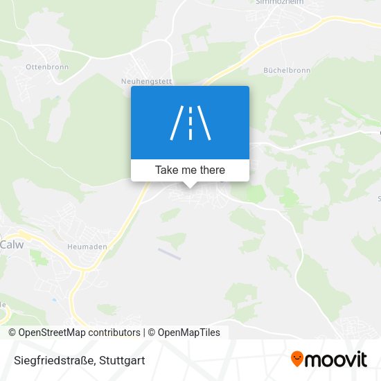 Siegfriedstraße map