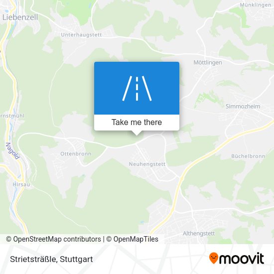 Strietsträßle map