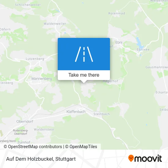 Карта Auf Dem Holzbuckel