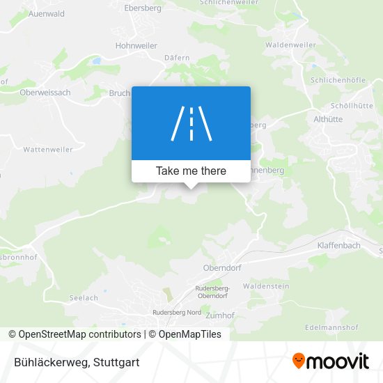 Bühläckerweg map