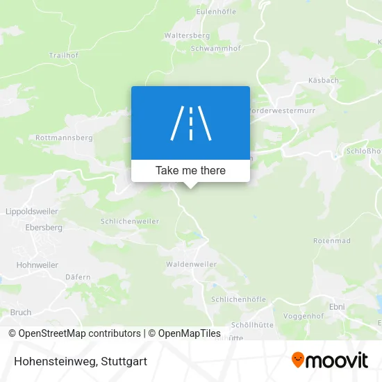 Карта Hohensteinweg
