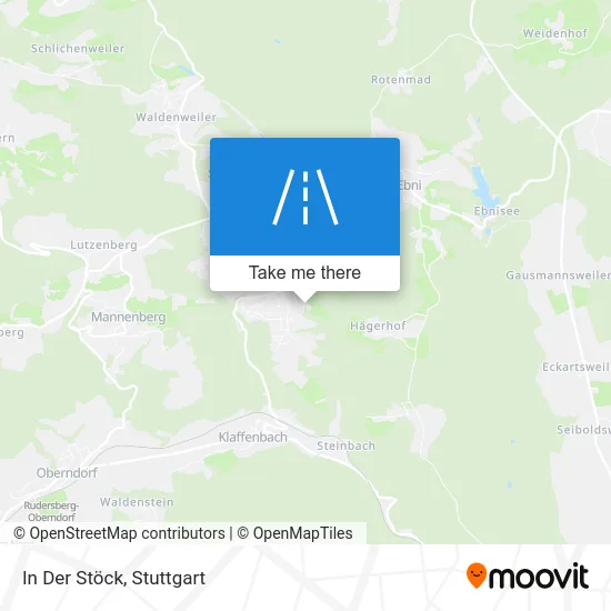 In Der Stöck map