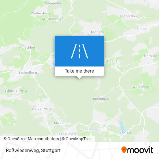 Карта Roßwiesenweg