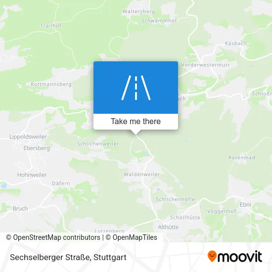 Карта Sechselberger Straße