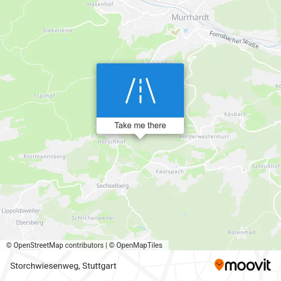 Карта Storchwiesenweg