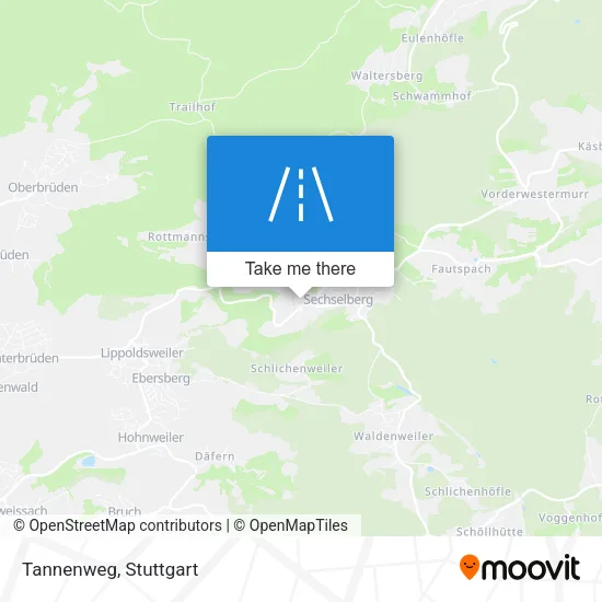 Карта Tannenweg