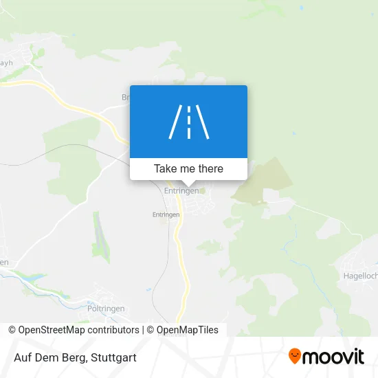 Карта Auf Dem Berg