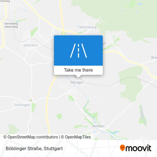 Böblinger Straße map