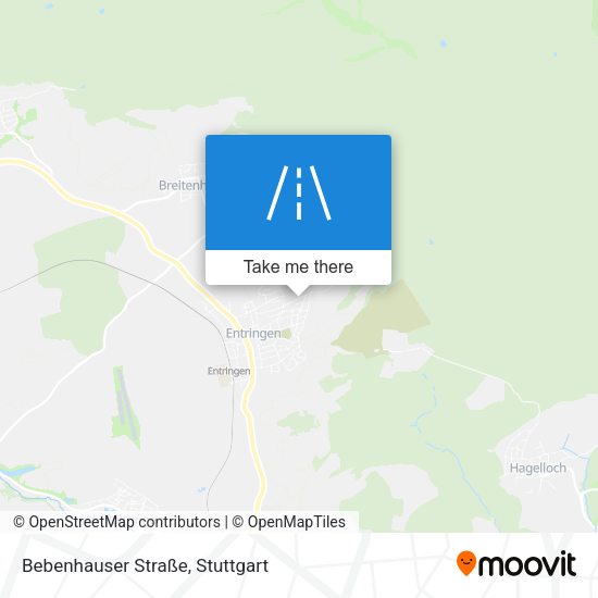 Bebenhauser Straße map