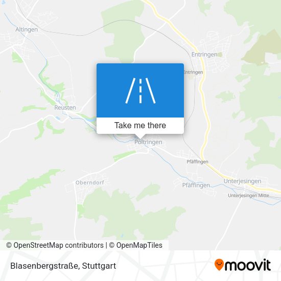 Карта Blasenbergstraße