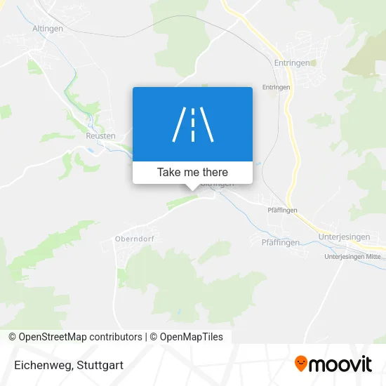 Карта Eichenweg