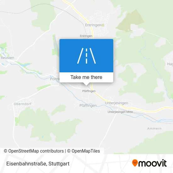 Карта Eisenbahnstraße