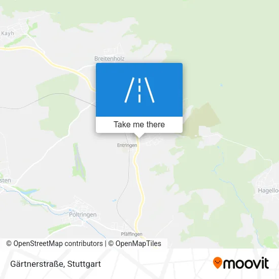 Карта Gärtnerstraße