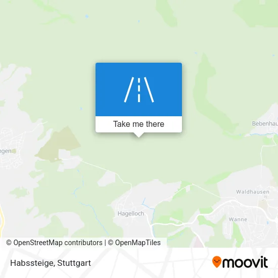 Карта Habssteige
