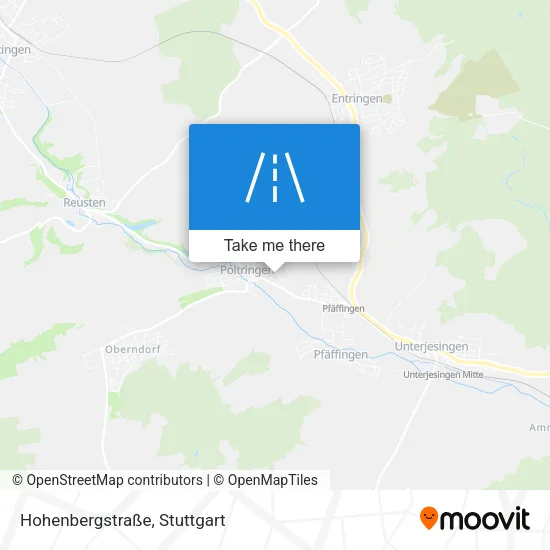 Карта Hohenbergstraße