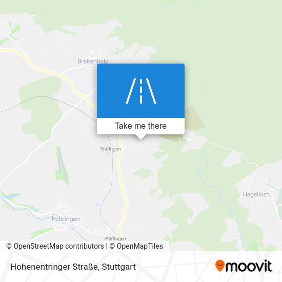 Hohenentringer Straße map
