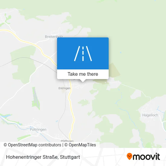 Карта Hohenentringer Straße