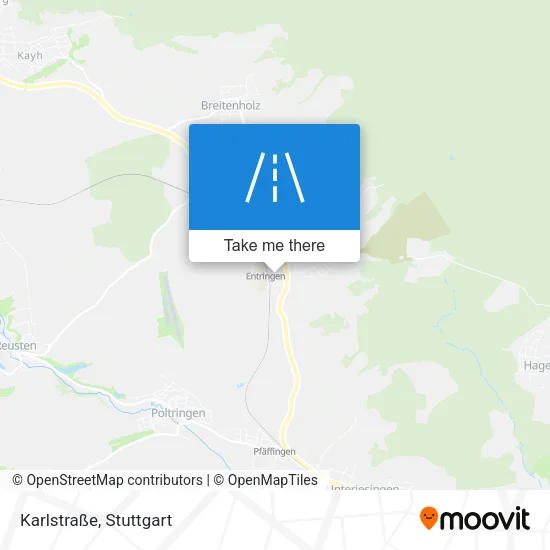 Карта Karlstraße