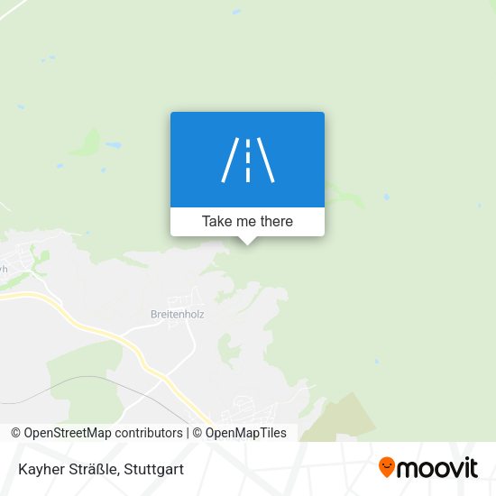 Kayher Sträßle map