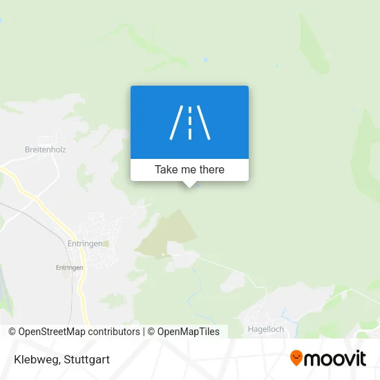 Klebweg map