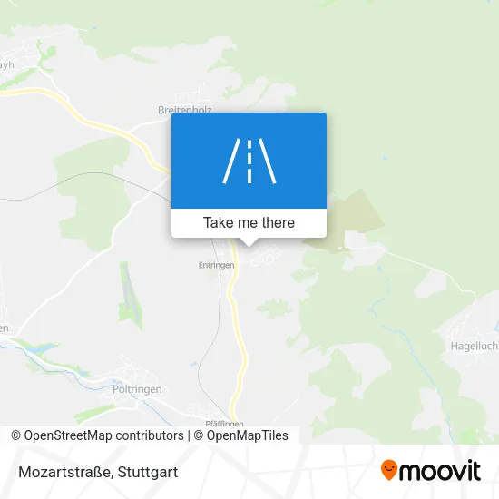 Карта Mozartstraße