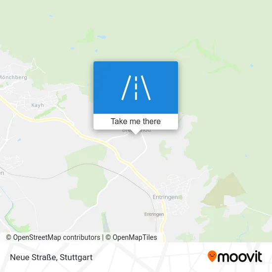 Карта Neue Straße