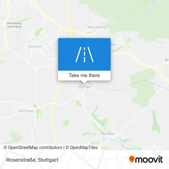 Карта Rosenstraße