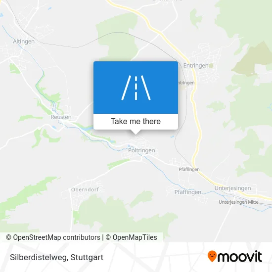 Карта Silberdistelweg