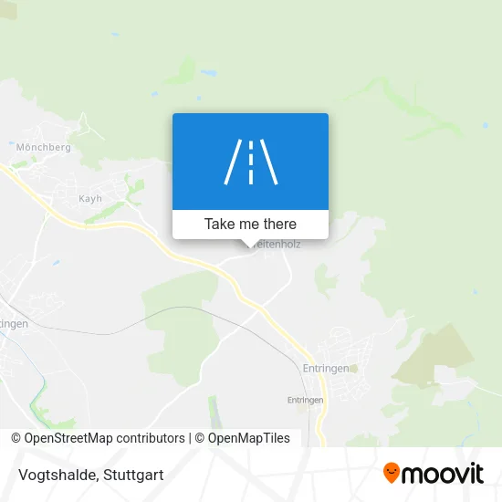 Карта Vogtshalde