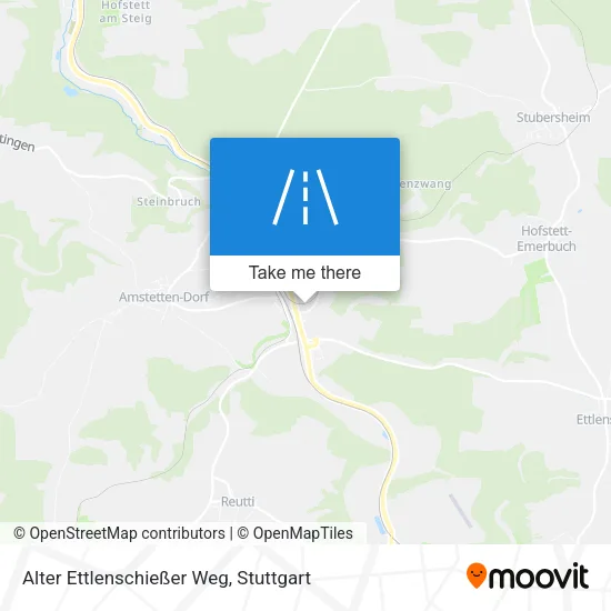Карта Alter Ettlenschießer Weg