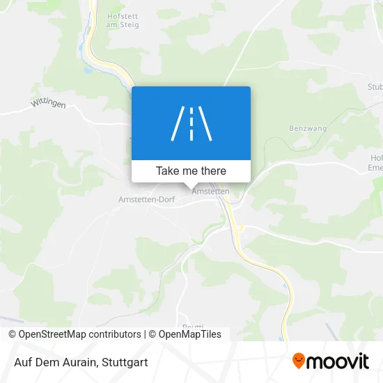 Карта Auf Dem Aurain