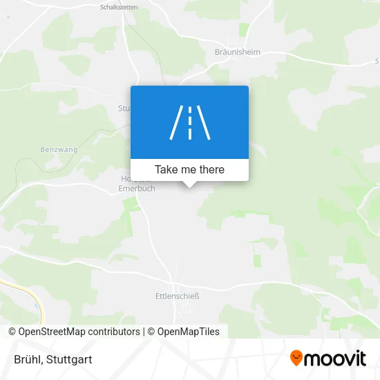 Карта Brühl